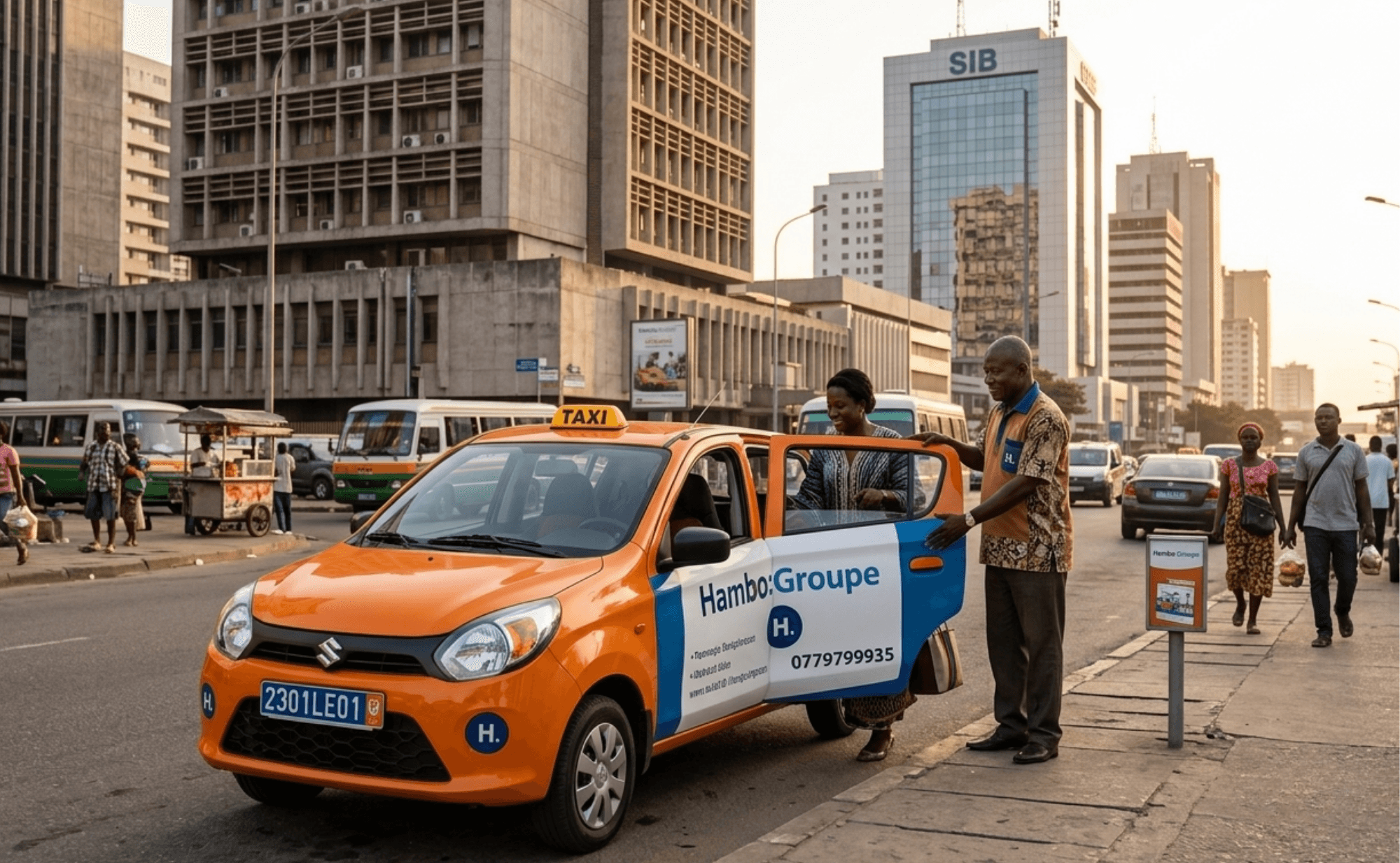 Chauffeur professionnel Hambo TUA